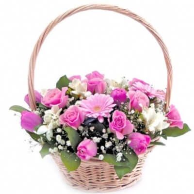 КОМПОЗИЦИЯ "РОЗОВЫЙ ФЛАМИНГО"