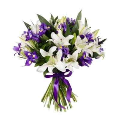 БУКЕТ "ФИОЛЕТОВЫЕ СНЫ"